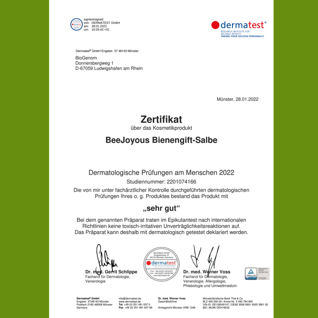 2er Set Bienengift-Salbe